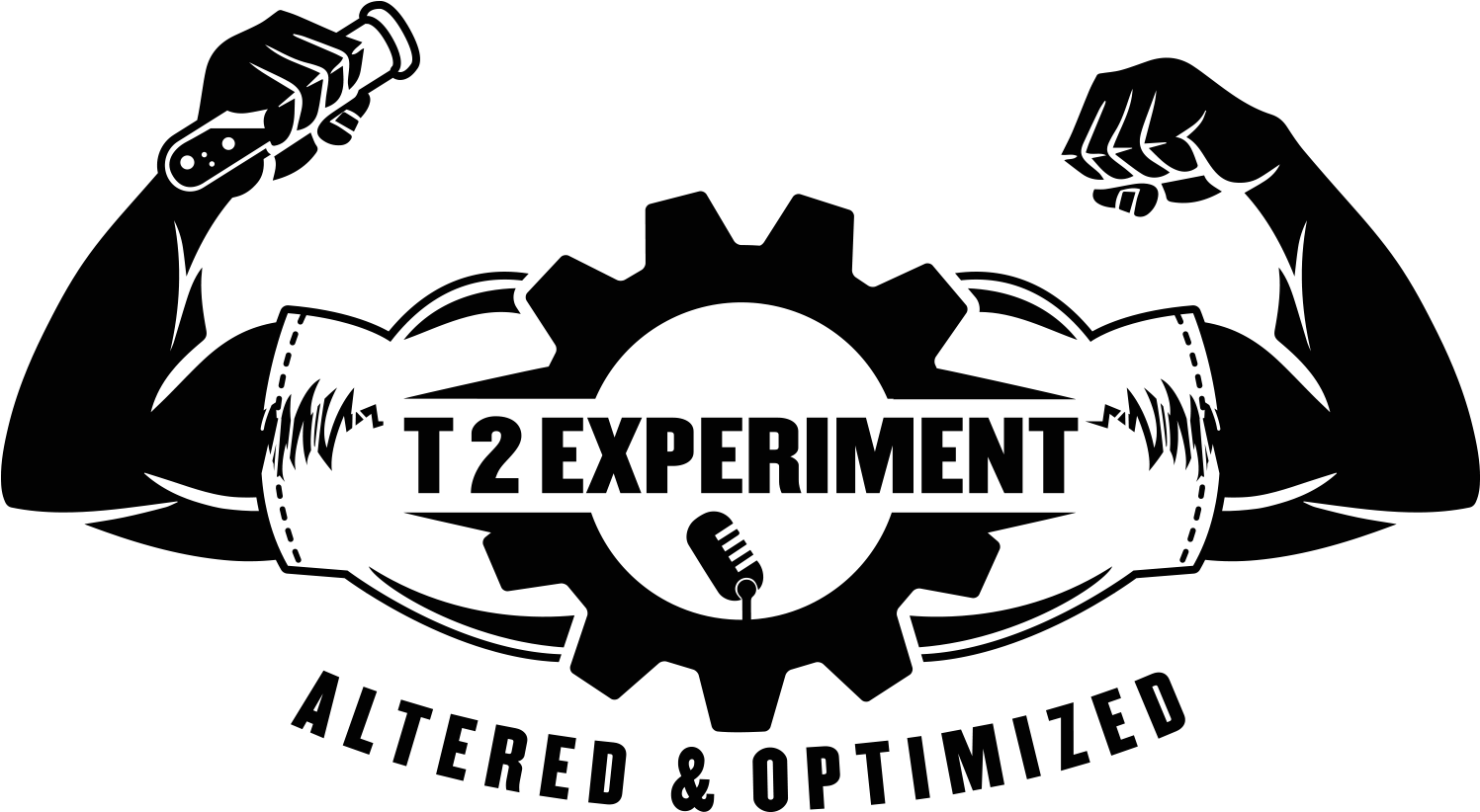 Bodybuilder Gear Experiment Logo PNG