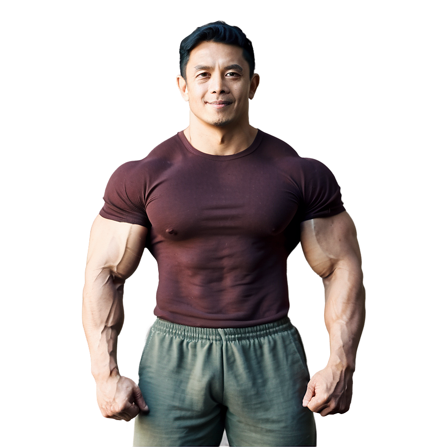 Bodybuilding Muscle Man Png Rwn PNG