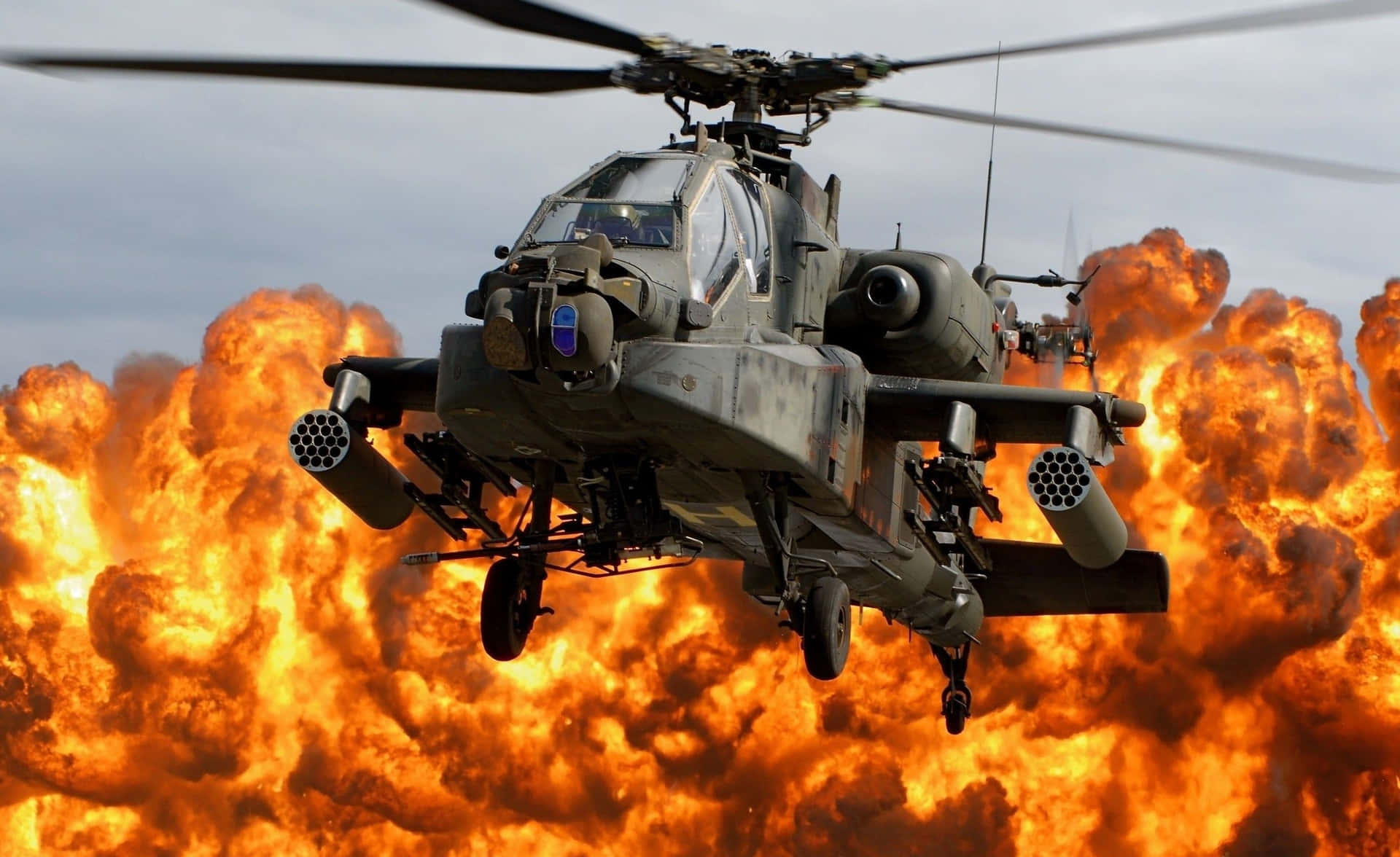 Boeing Ah-64 Apache Cool Helicopter Wallpaper