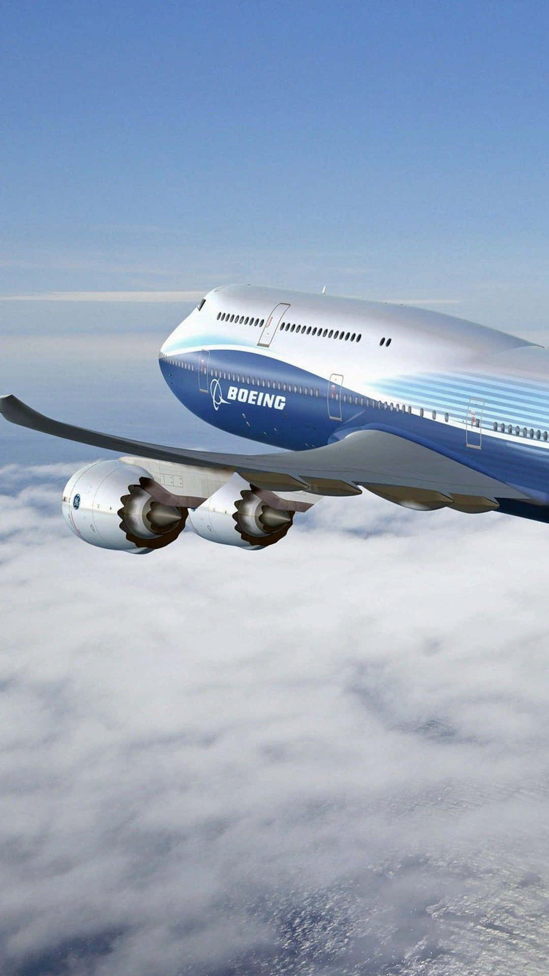 Boeing Aircraft In Flight Wallpaper