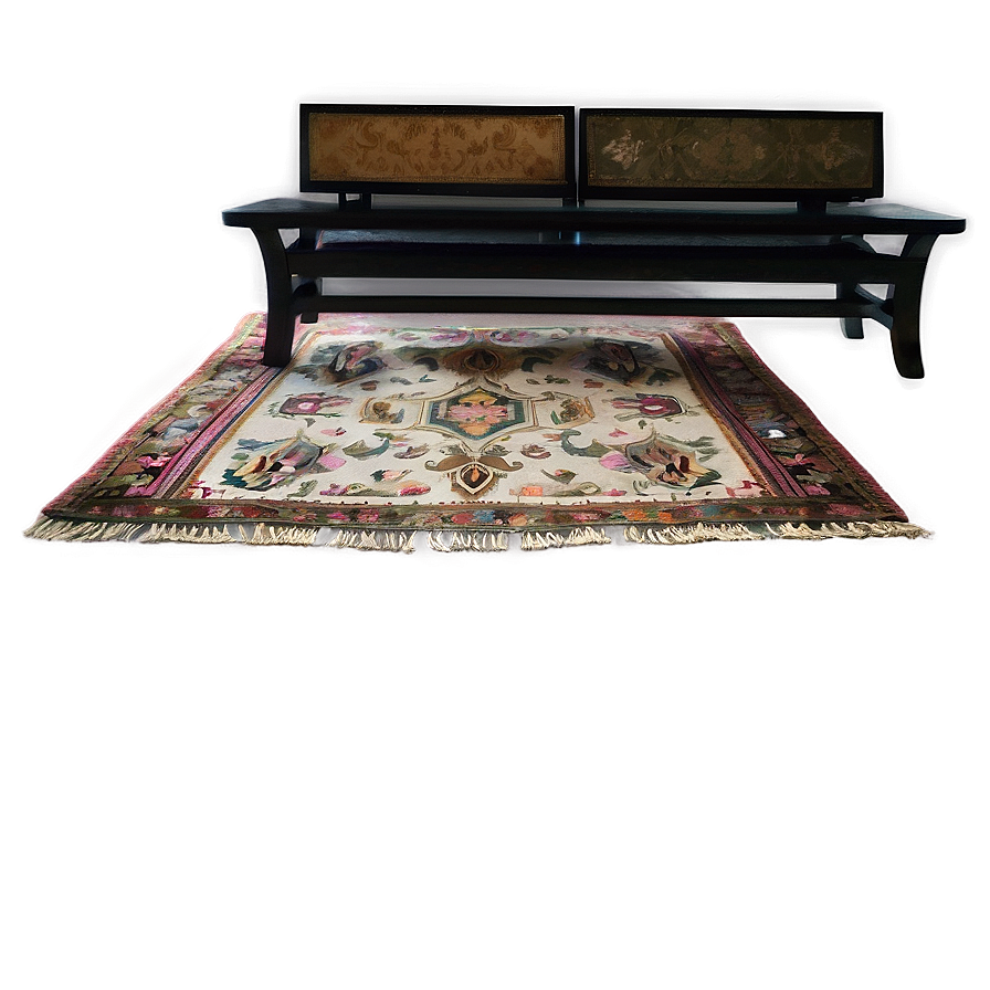 Bohemian Chic Carpet Png Sem4 PNG