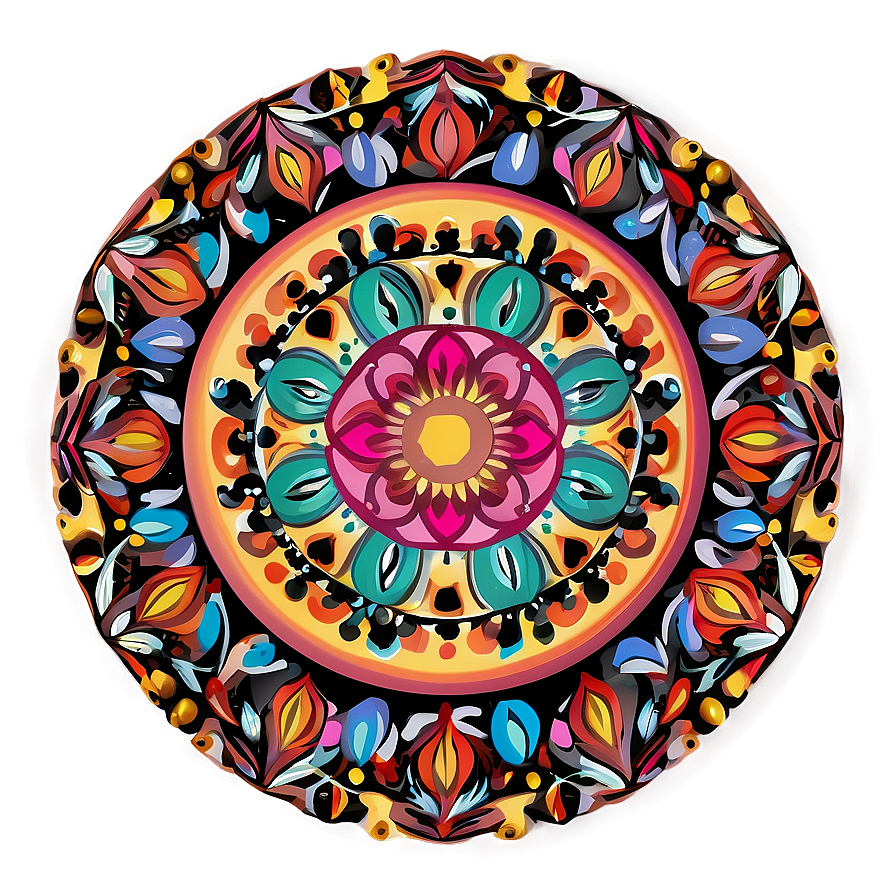 Bohemian Mandala Graphic Png 06112024 PNG