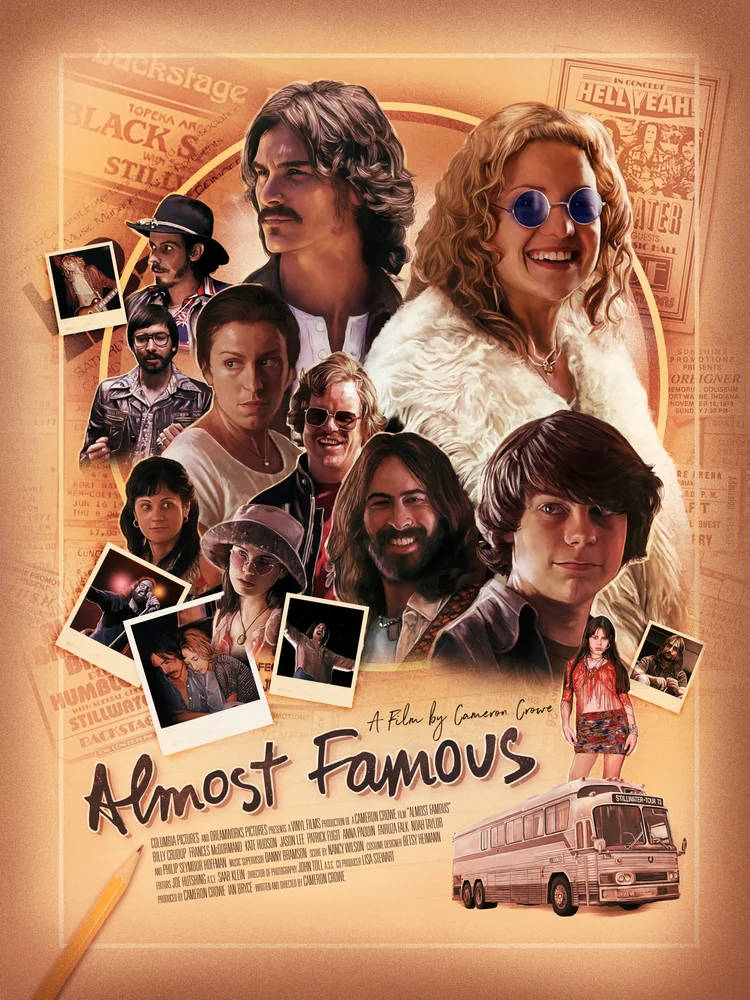 Bohemian Style Almost Famous Wallpaper