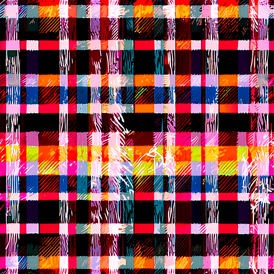 Bohemian Tribal Plaid Png 82 PNG