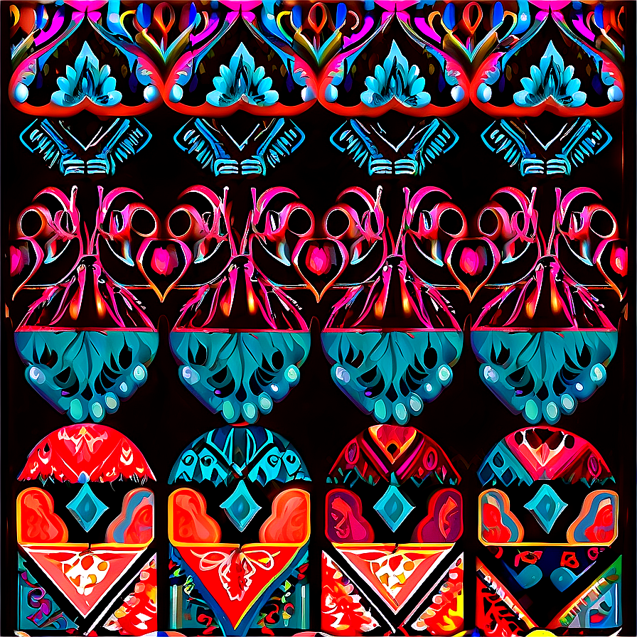 Boho Chic Patterns Png 06212024 PNG