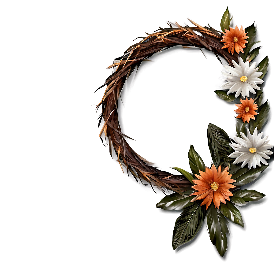 Boho Chic Wreath Png 62 PNG