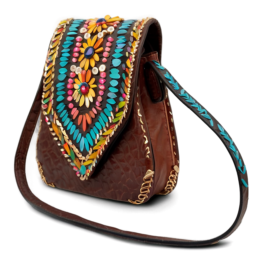 Boho Handbag Png Yth11 PNG