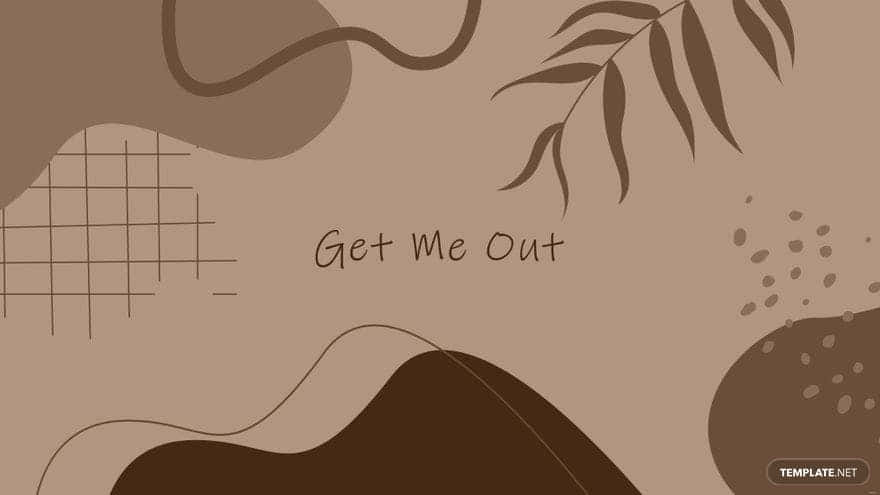 Get Me Out - Abstract Background Wallpaper