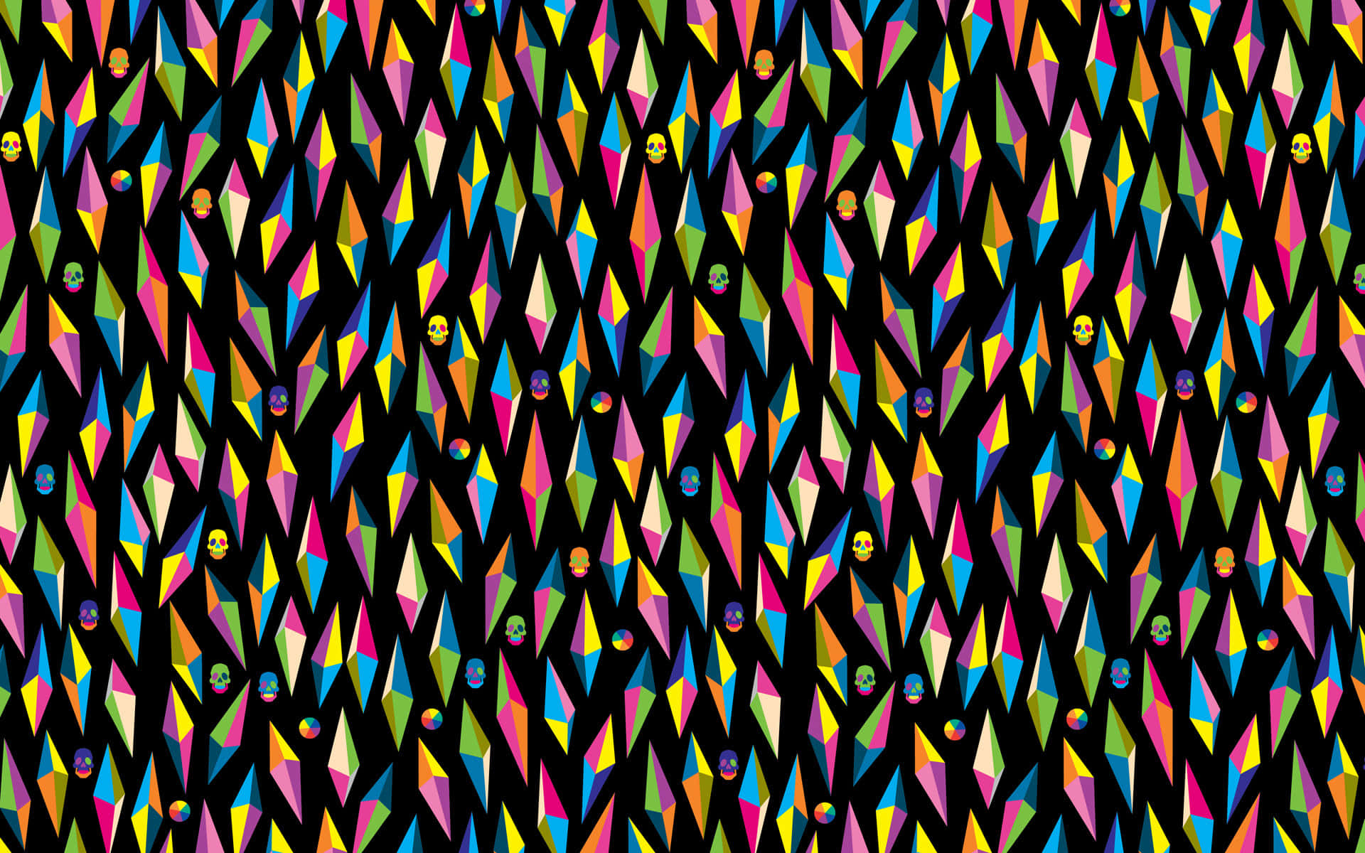 Colorful Indie Style Pattern Boho Mac Wallpaper