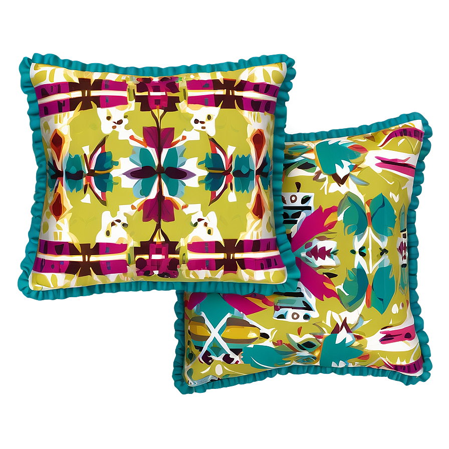 Download Boho Pillow Png 05252024 