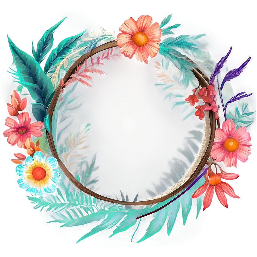 Boho Summer Vibes Png 06252024 PNG