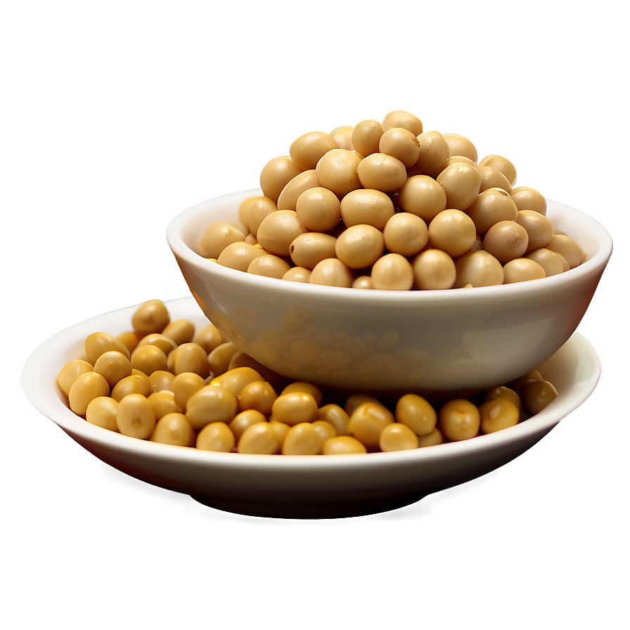 Boiled Soybean Bowl Png 06262024 PNG