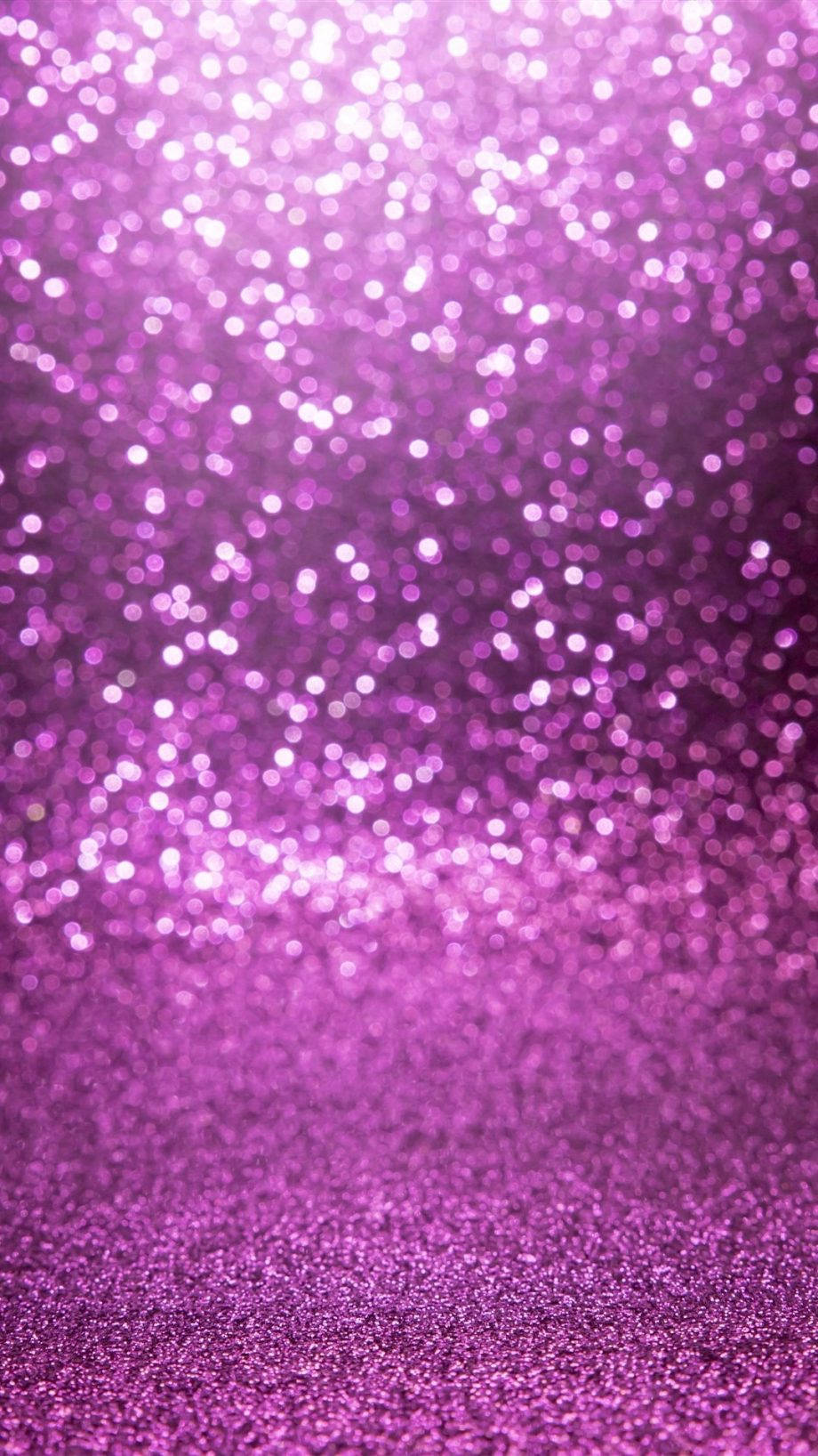 Bokeh Aesthetic Purple Glitter Sparkle iPhone Tapet Wallpaper