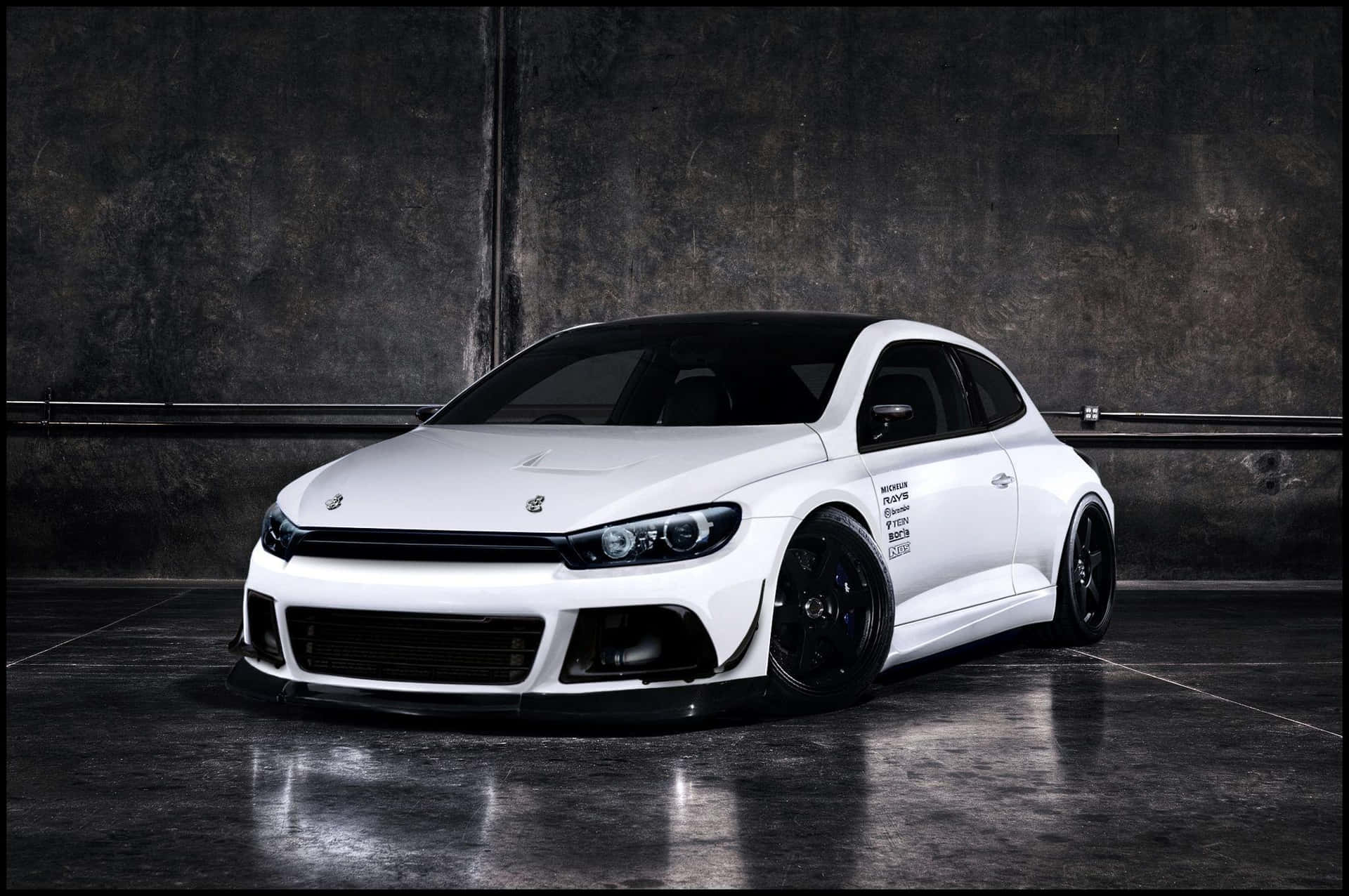 Bold And Distinctive: The Volkswagen Scirocco Wallpaper