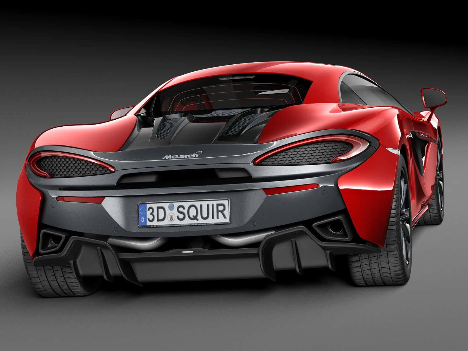 Bold And Powerful - The Mclaren 540c Wallpaper