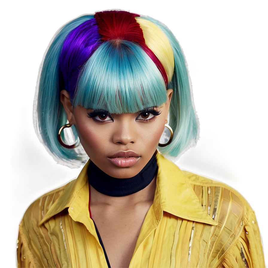 Bold Bangs Statement Png Mys PNG
