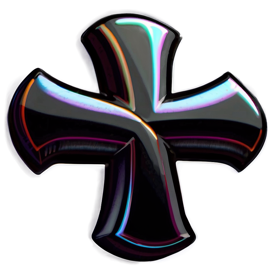 Bold Black X Illustration Png 06272024 PNG