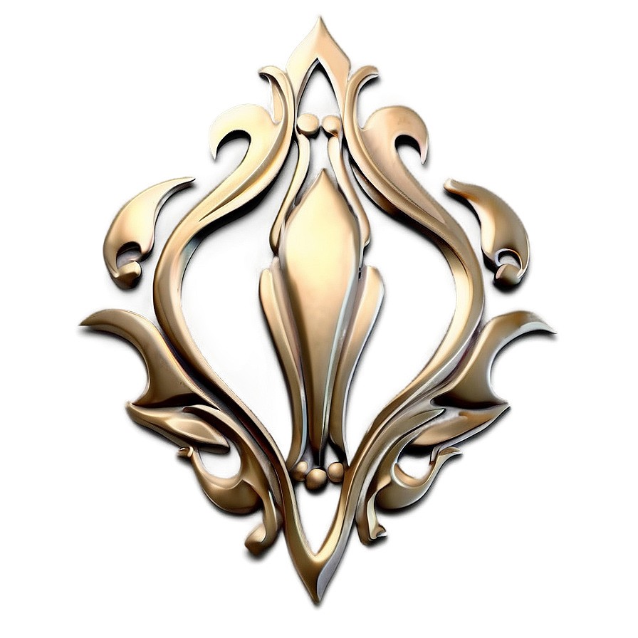 Bold Flourish Emblem Png 69 PNG