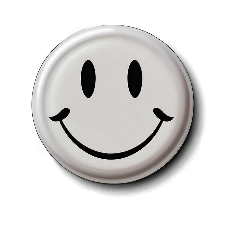 Bold Preppy Smiley Face Graphic Png 2 PNG