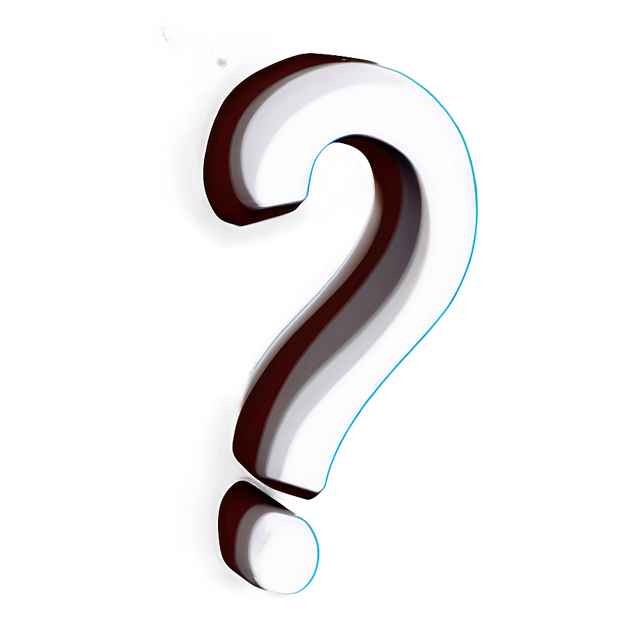 Bold Question Mark Transparent Png Bvu15 PNG