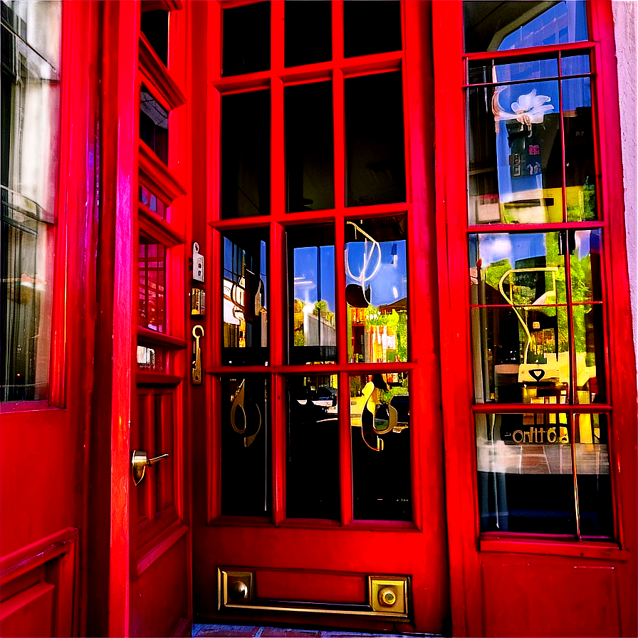 Bold Red Front Door Png Gcd PNG