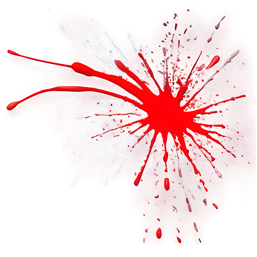 Bold Red Splatter Splash Png 84 PNG