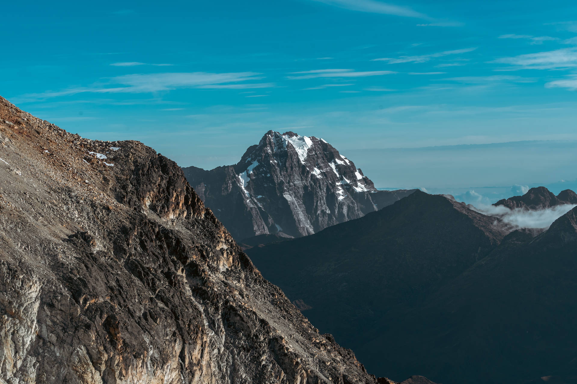 Bolivia Huayna Potosi Mountain Peak