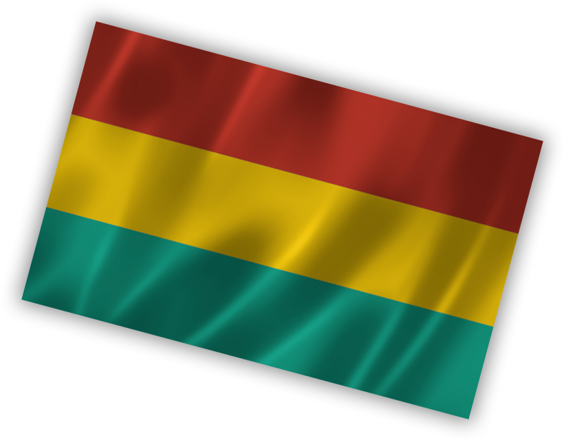 Bolivian Flag Waving PNG