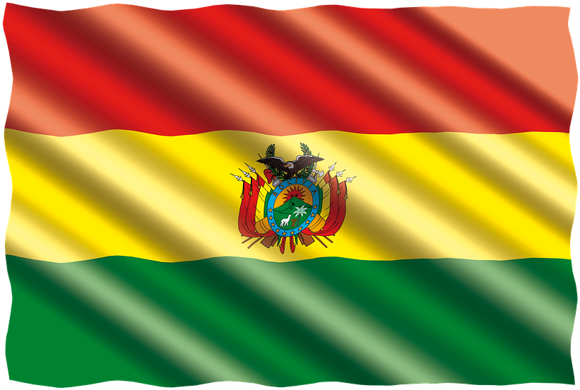 Bolivian Flag Waving PNG