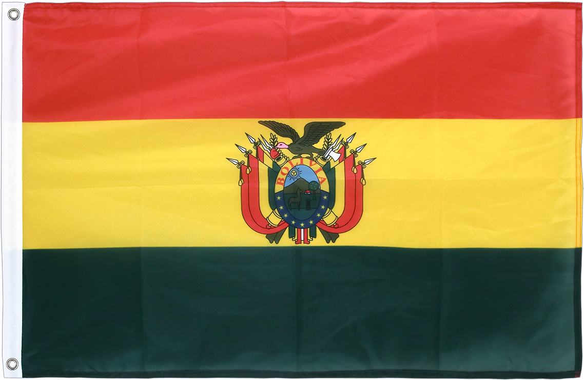 Bolivian National Flagwith Coatof Arms PNG