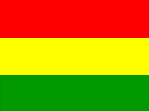 Bolivian_ Flag_ Horizontal_ Stripes PNG