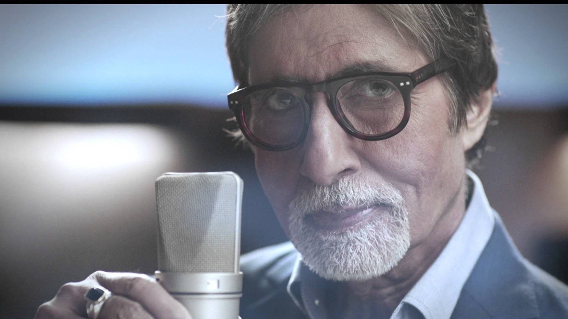 Bollywoodschauspieler Amitabh Bachchan Wallpaper
