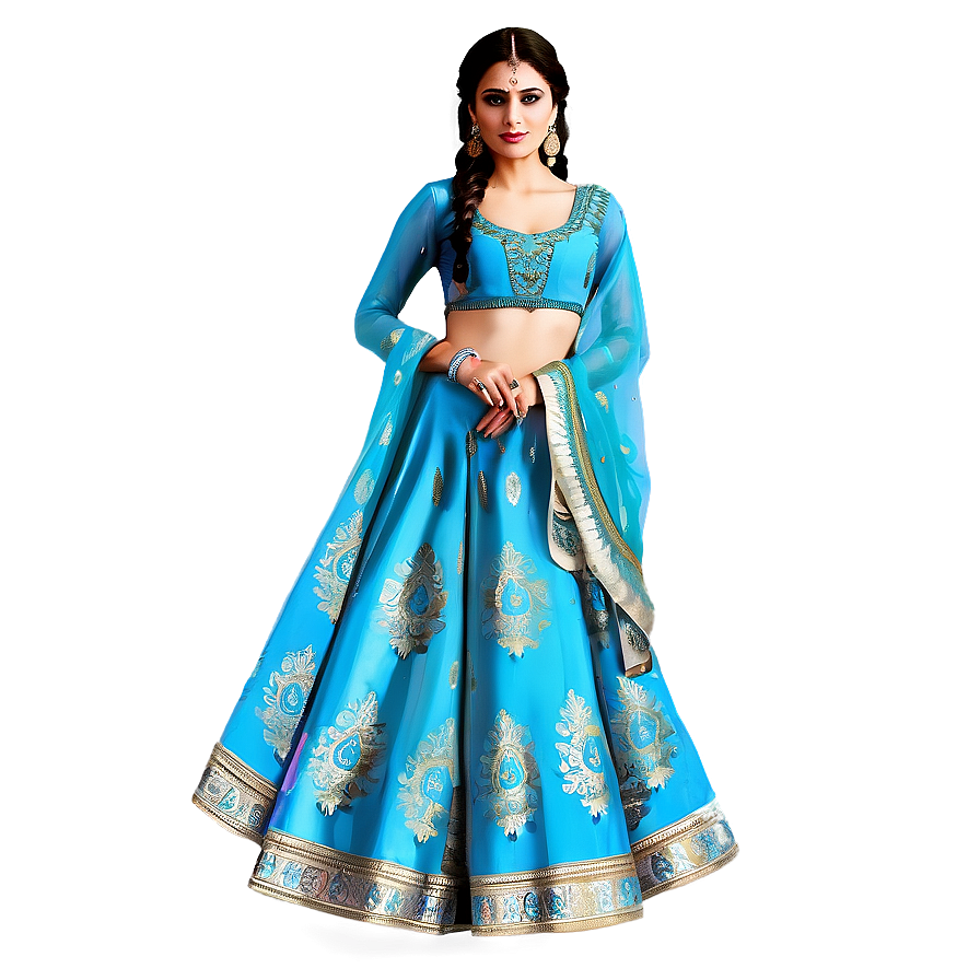 Bollywood Costume Png 06242024 PNG