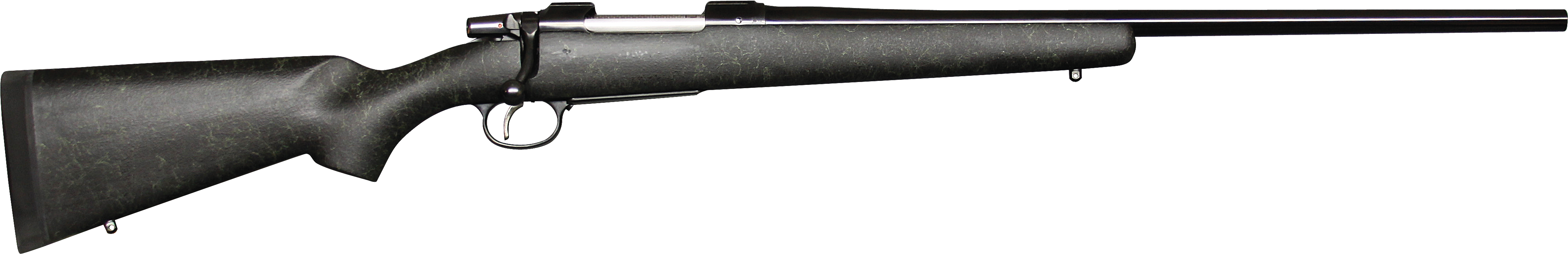 Bolt Action Rifle Side View PNG