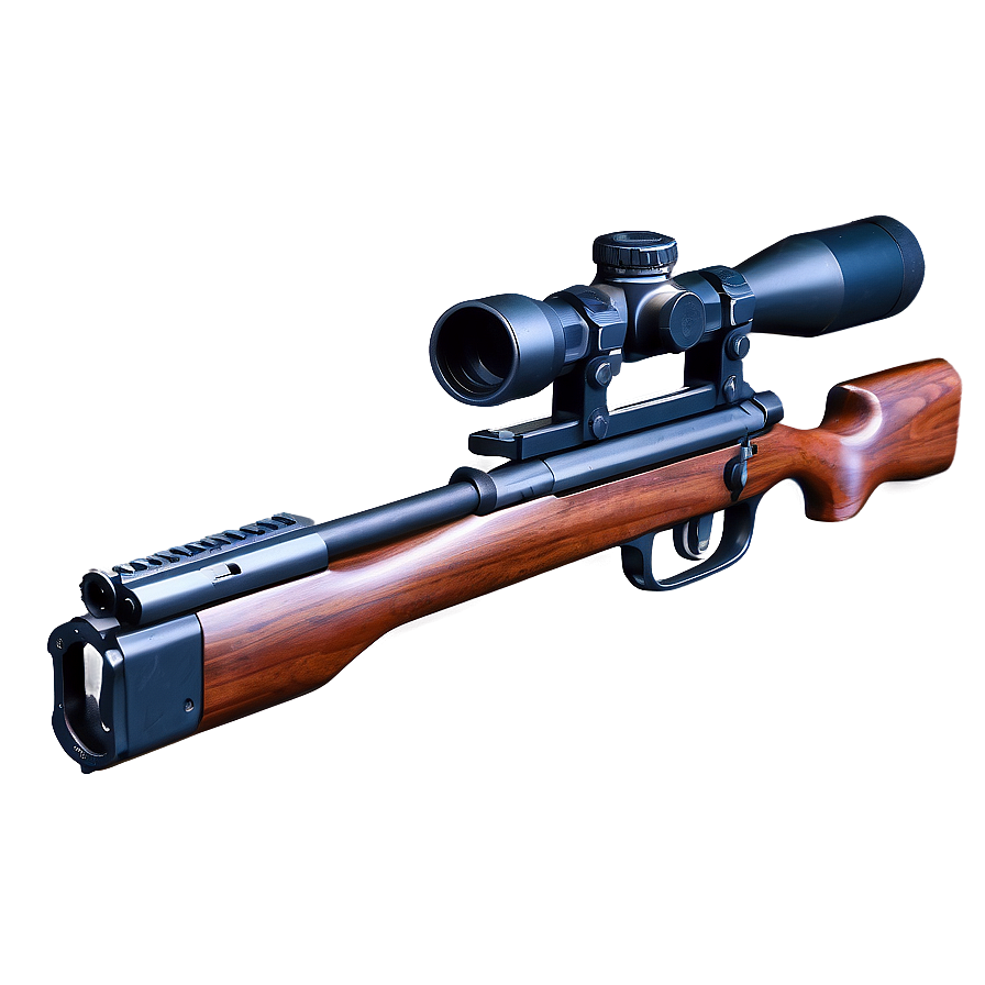 Bolt Action Sniper Rifle Png Aba18 PNG