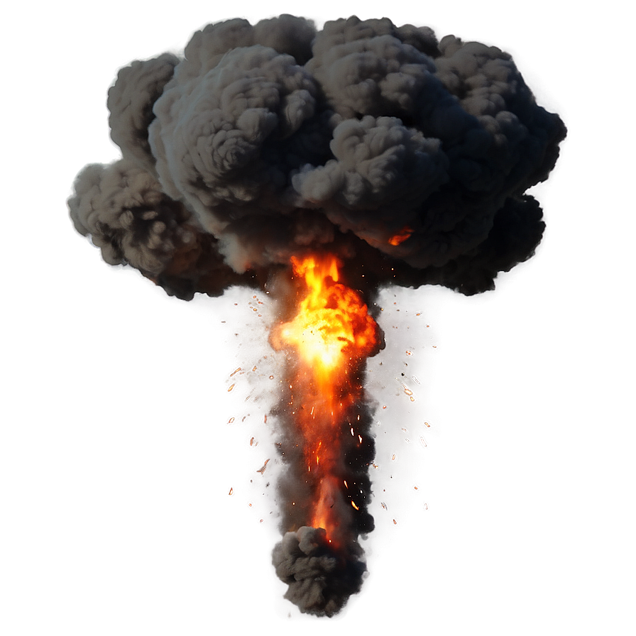 Bomb Explosion Transparent Png Picture 05262024 PNG