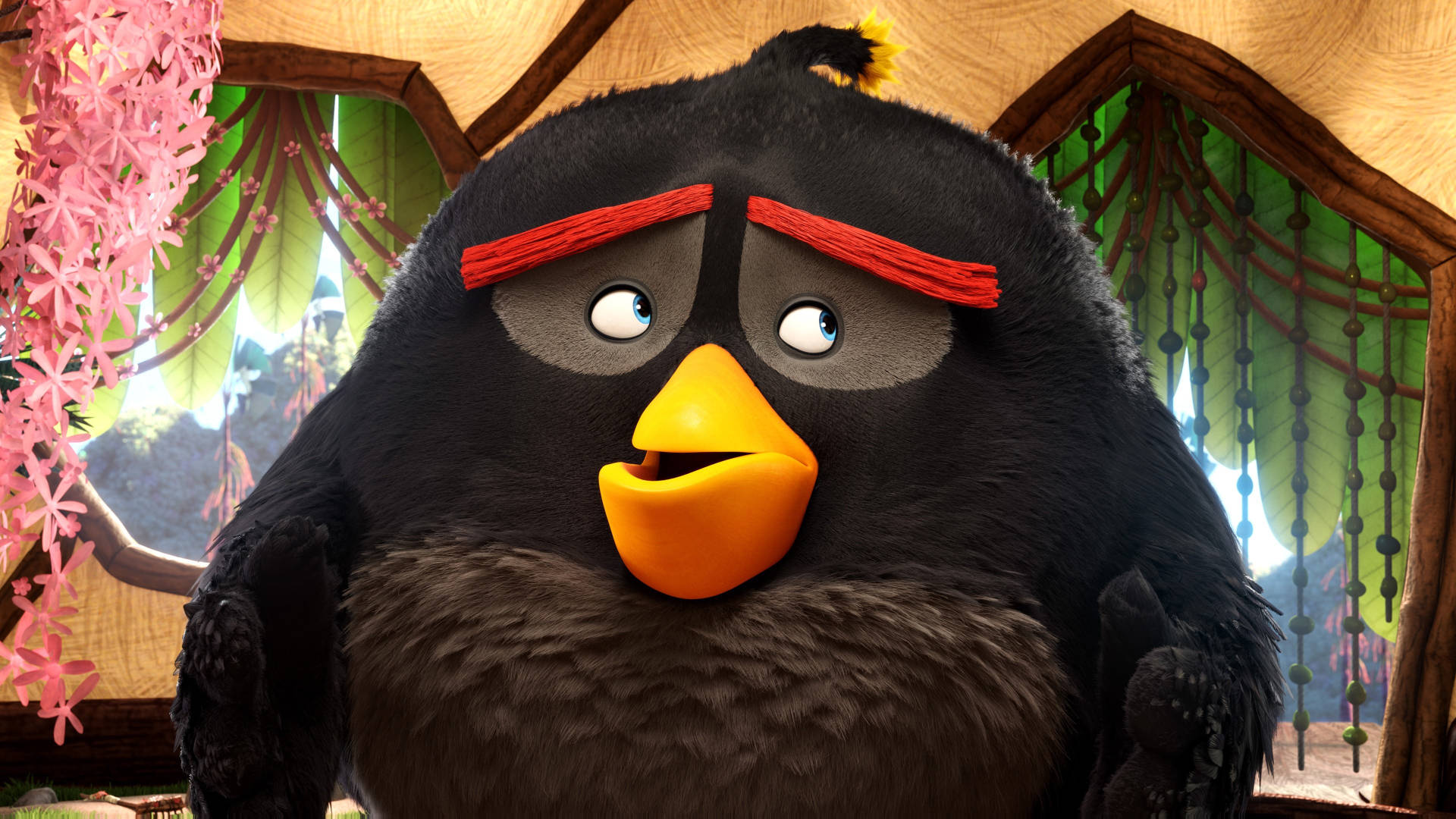 Bomb From The Angry Birds Movie Wallpaper