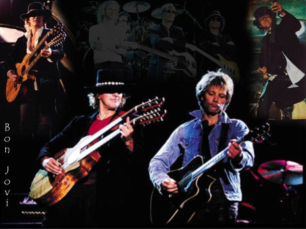 Bon Jovi Wanted Dead Or Alive Fanart Wallpaper