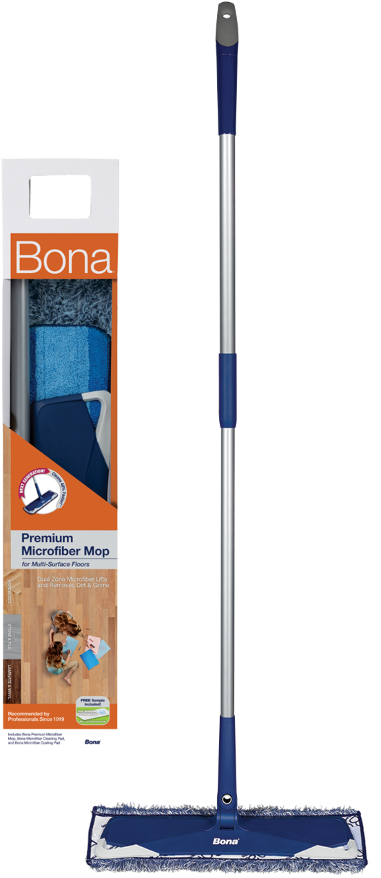 Bona Premium Microfiber Mop Packaging PNG