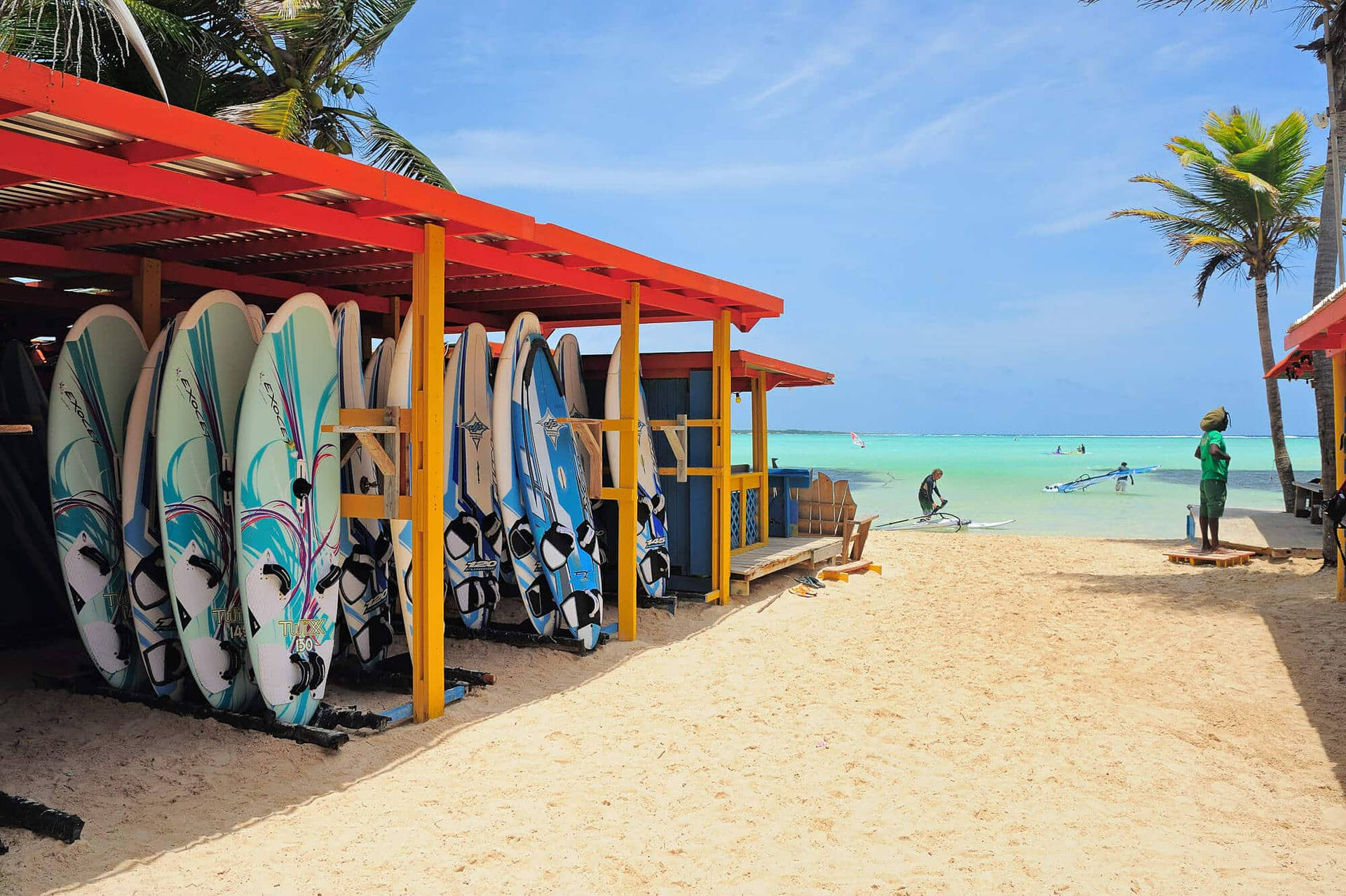 Bonaire Surfboards Wallpaper