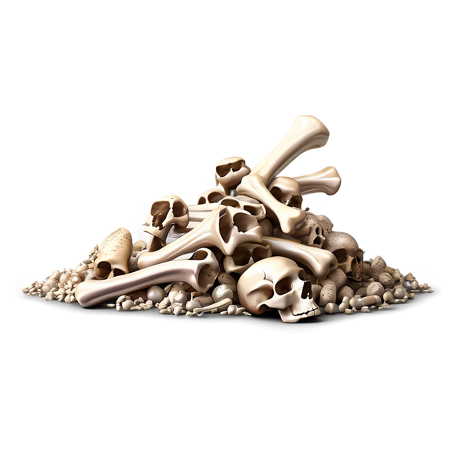 Bone Heap Illustration Png 52 PNG