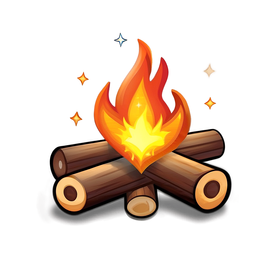 Bonfire Emoji Graphic Png 25 PNG