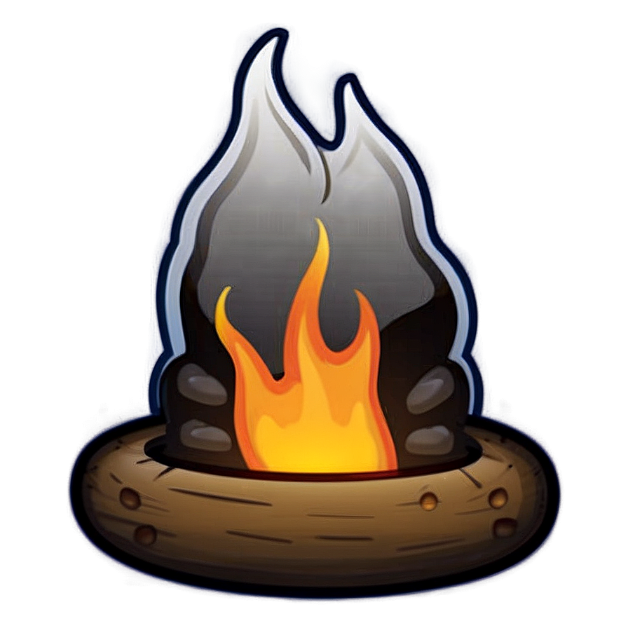 Bonfire Emoji Graphic Png Wfg84 PNG