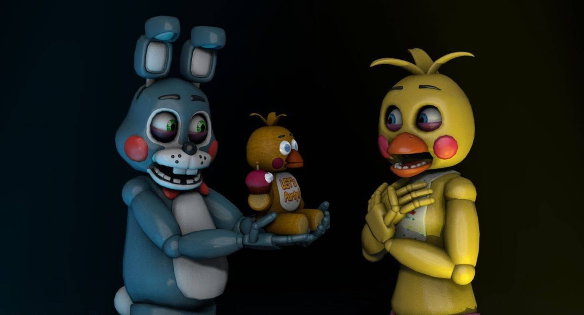 Bonnie And Chica FNAF Wallpaper