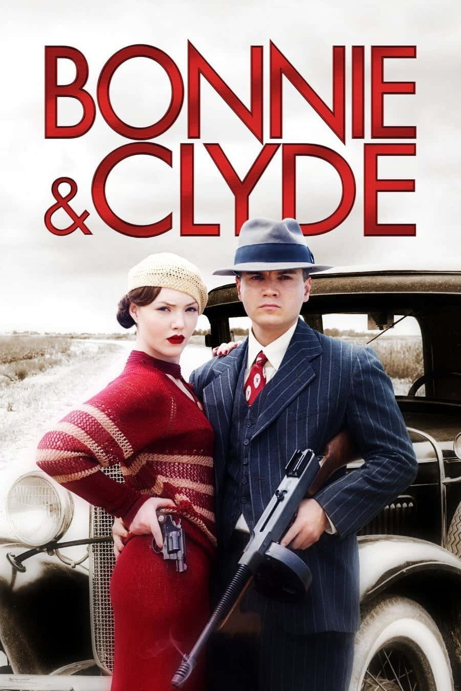 Famous American outlaw couple, Bonnie and Clyde
