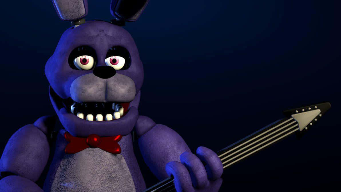 Bonnie The Bunny striking a pose Wallpaper