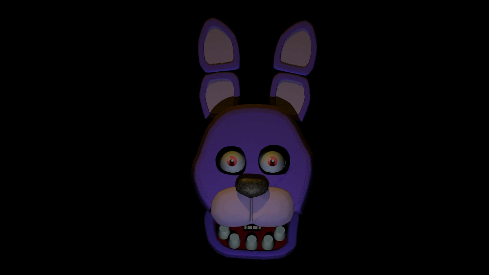 Caption: Animated Bonnie The Bunny striking a pose Wallpaper