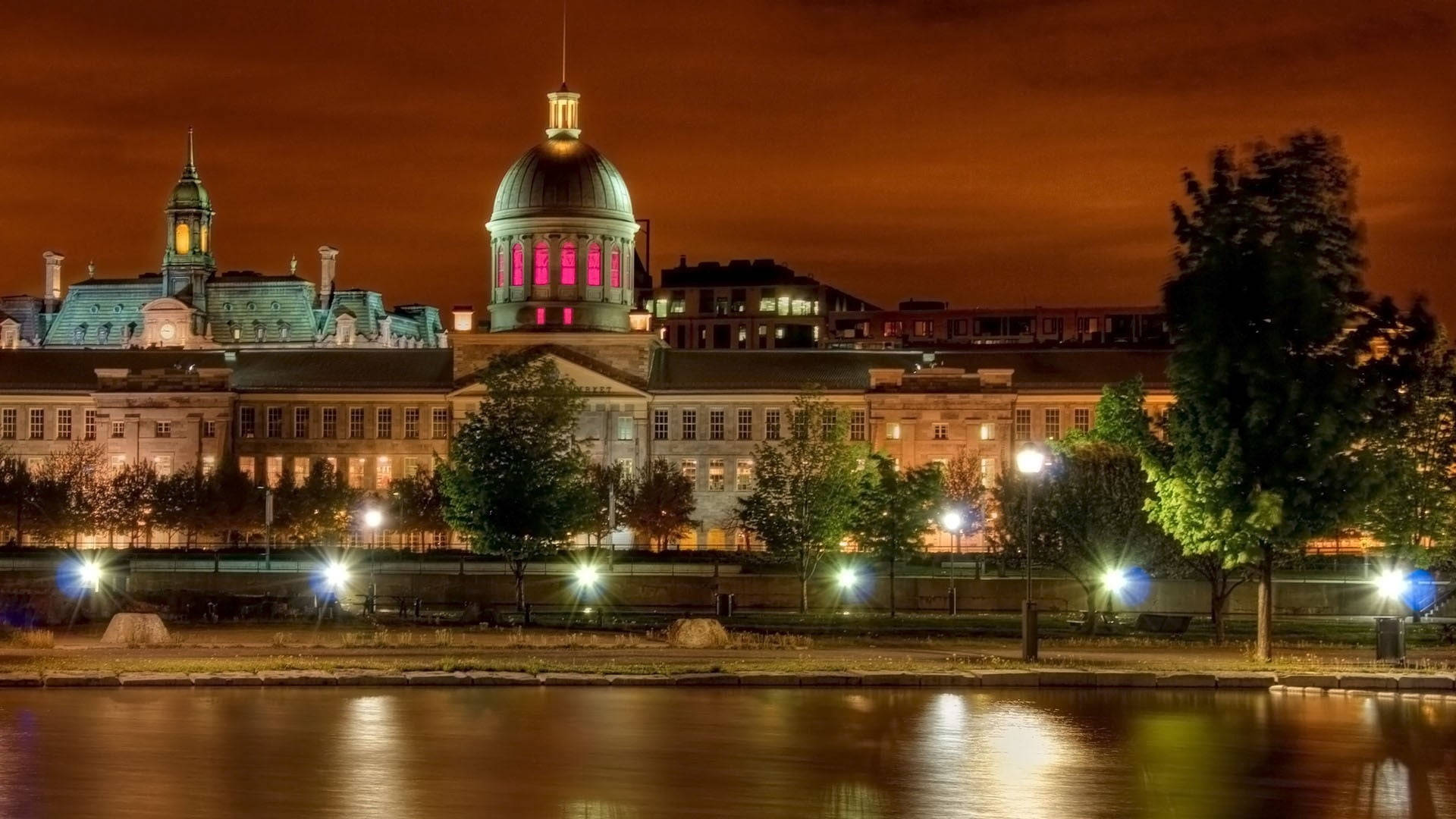 Bonsecours Market Old Montreal Wallpaper