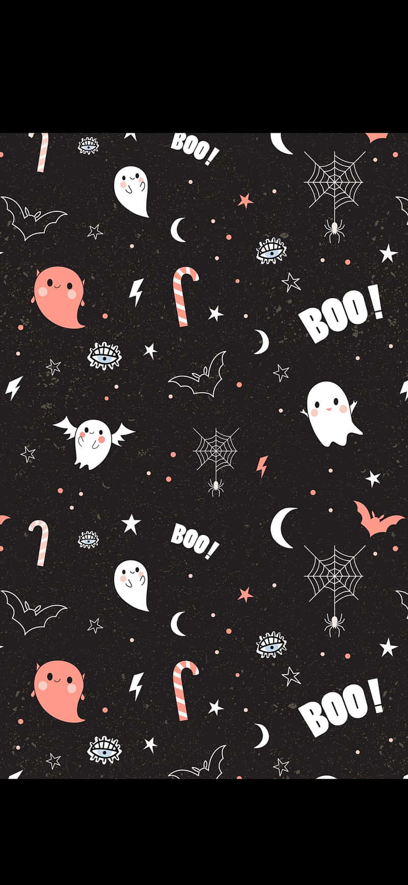 Boo And Stuff Ghost Aesthetic Wallpaper