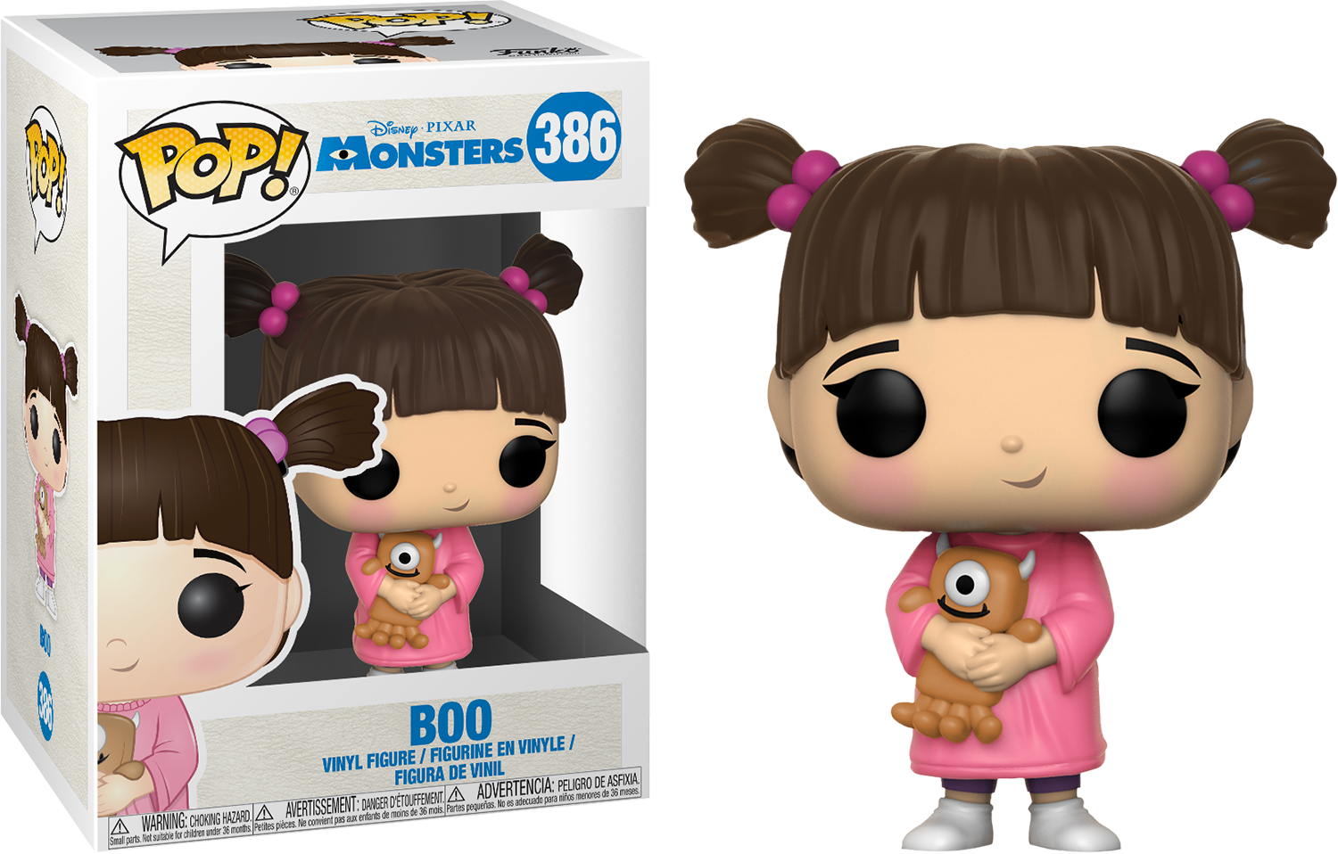 Boo Monsters Inc Funko Pop PNG